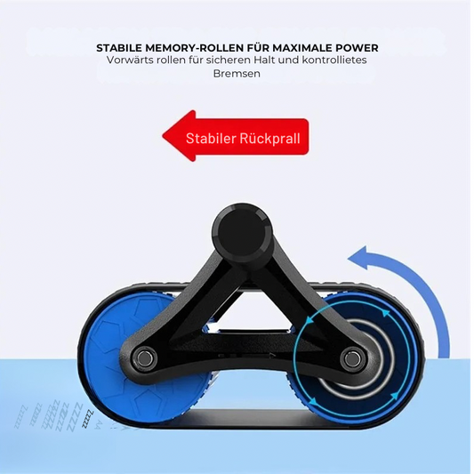 Keepfit - Doppelrad-Bauchtrainer