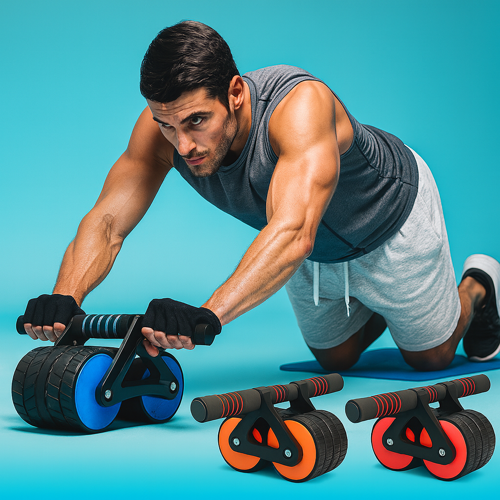 Keepfit - Doppelrad-Bauchtrainer