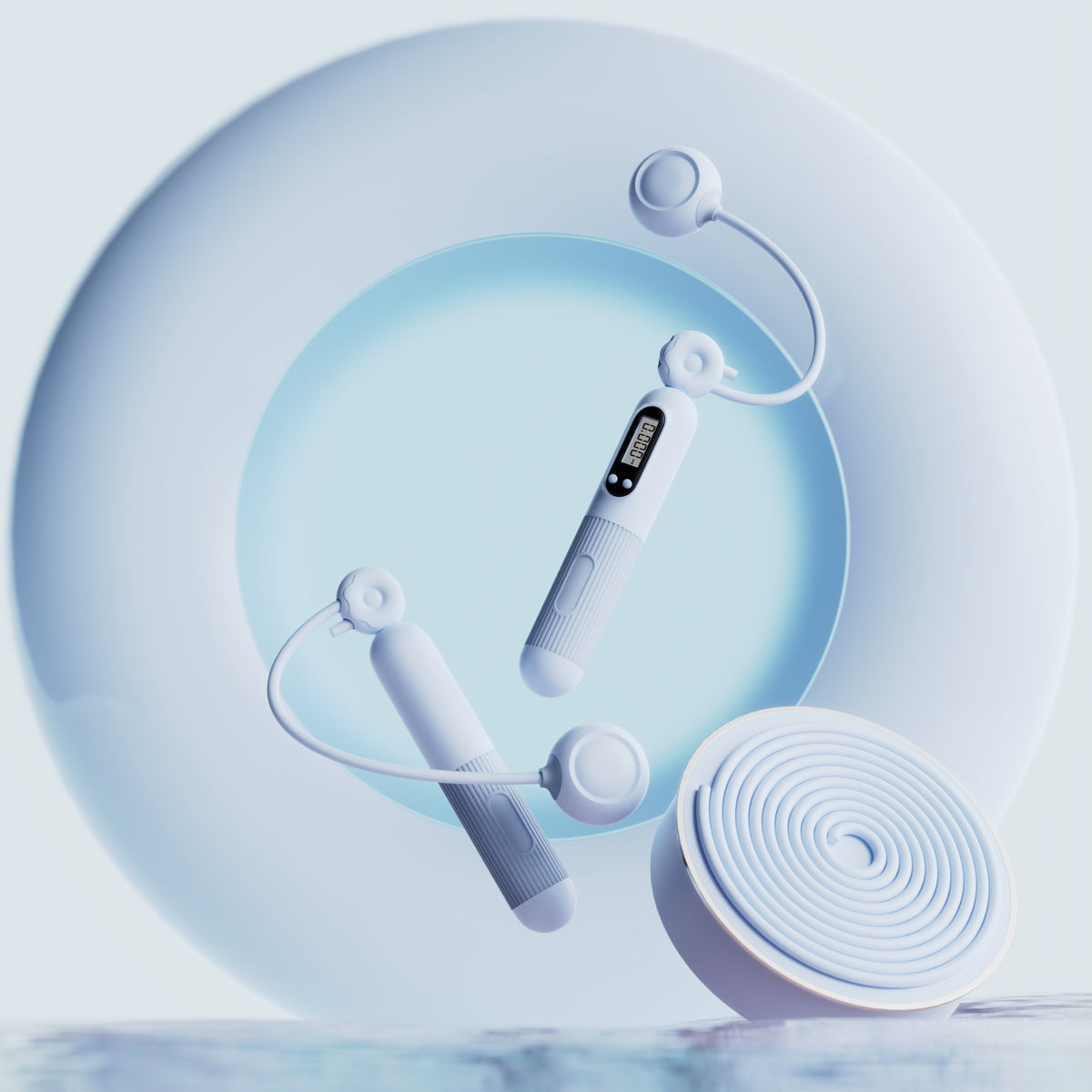 Keepfit - Corde à sauter avec compteur