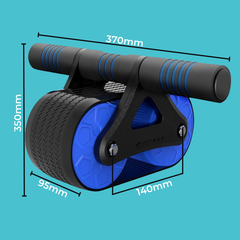 Keepfit - Doppelrad-Bauchtrainer