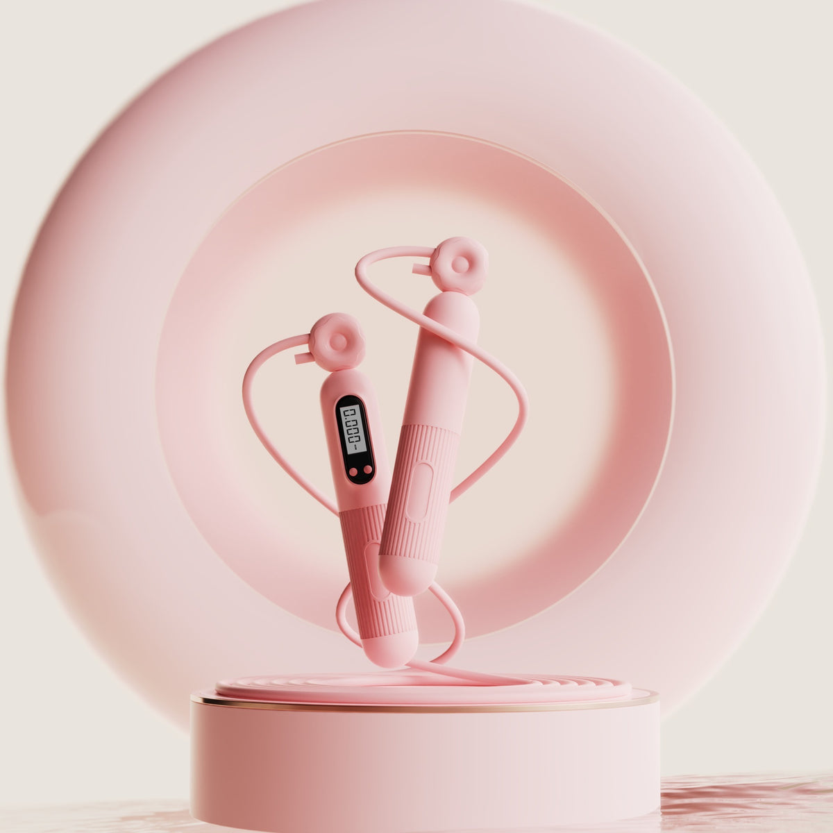 Keepfit - Corde à sauter avec compteur